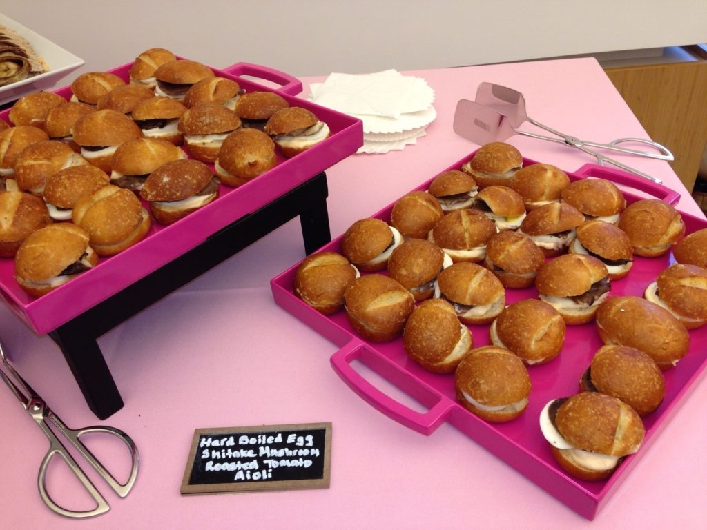 Mini Breakfast Egg Sandwiches