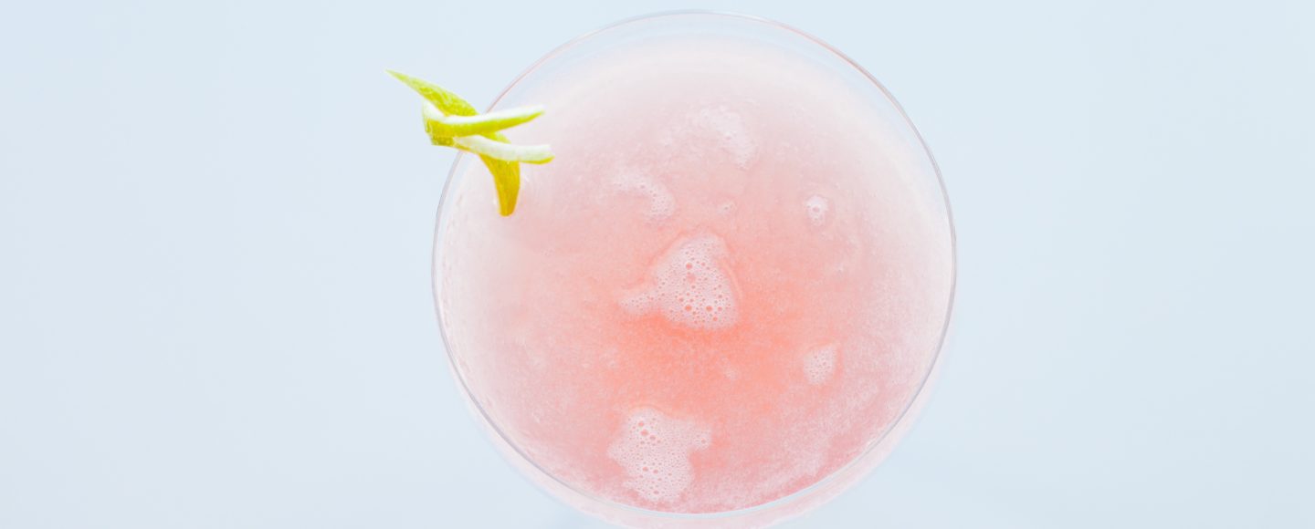 light pink drink