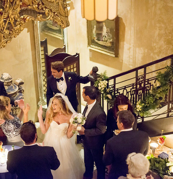 Bride at wedding event