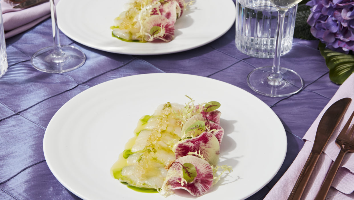 Appetizer - Atlantic Fluke Sashimi