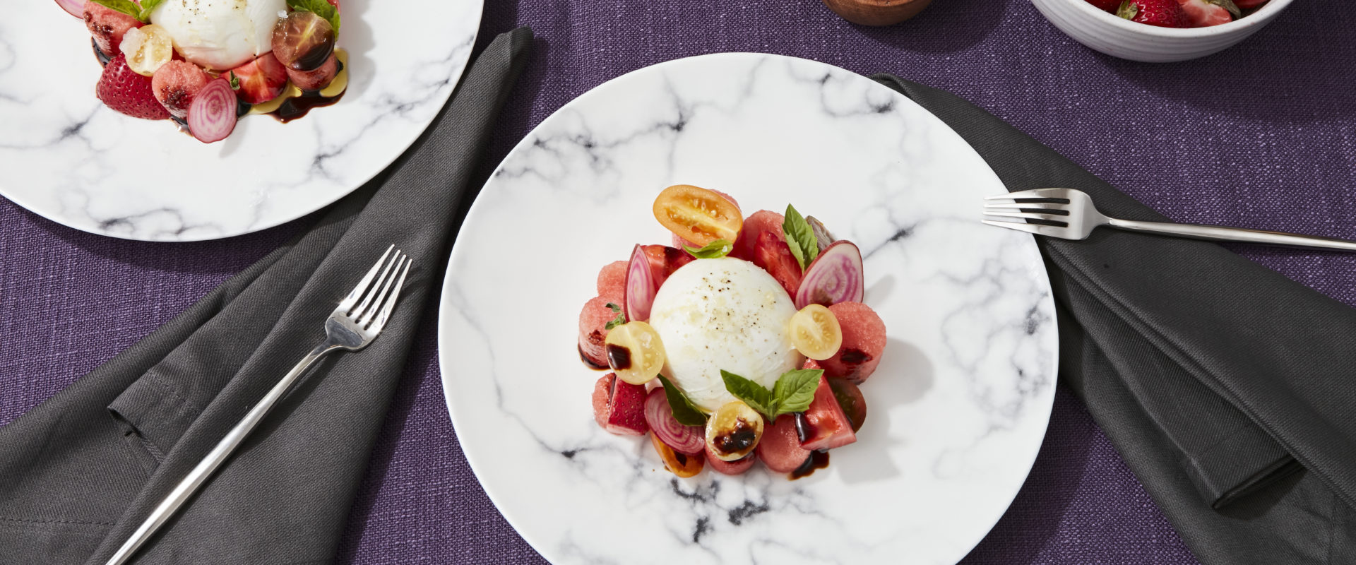 Burrata and Summer Fruits