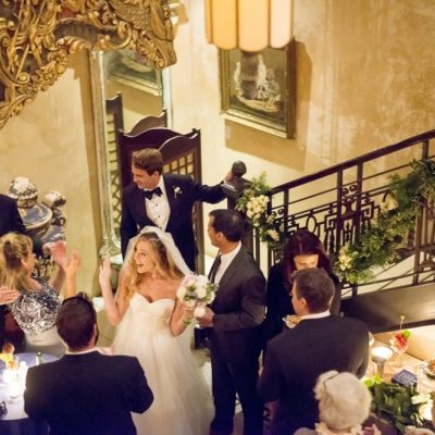 Bride and Groom, wedding at Stout
