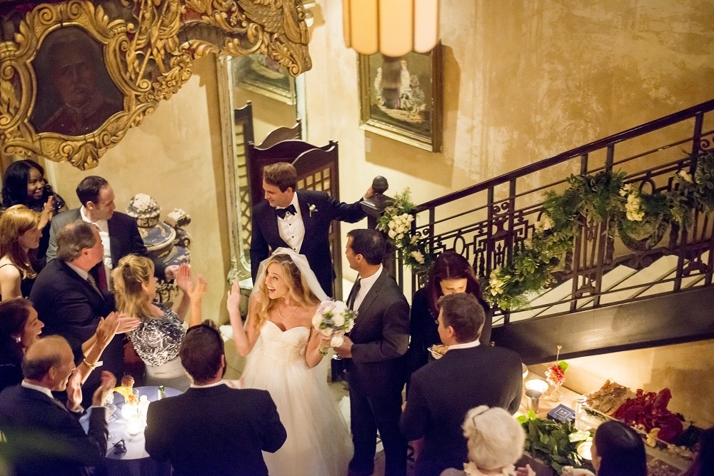 Bride and Groom, wedding at Stout