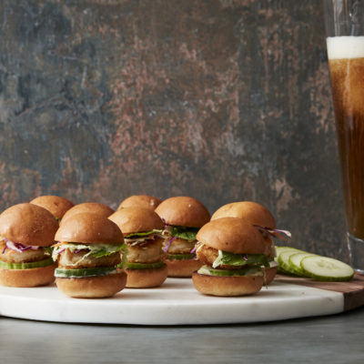 Hors d'Oeuvr - Chicken Katsu Mini sliders