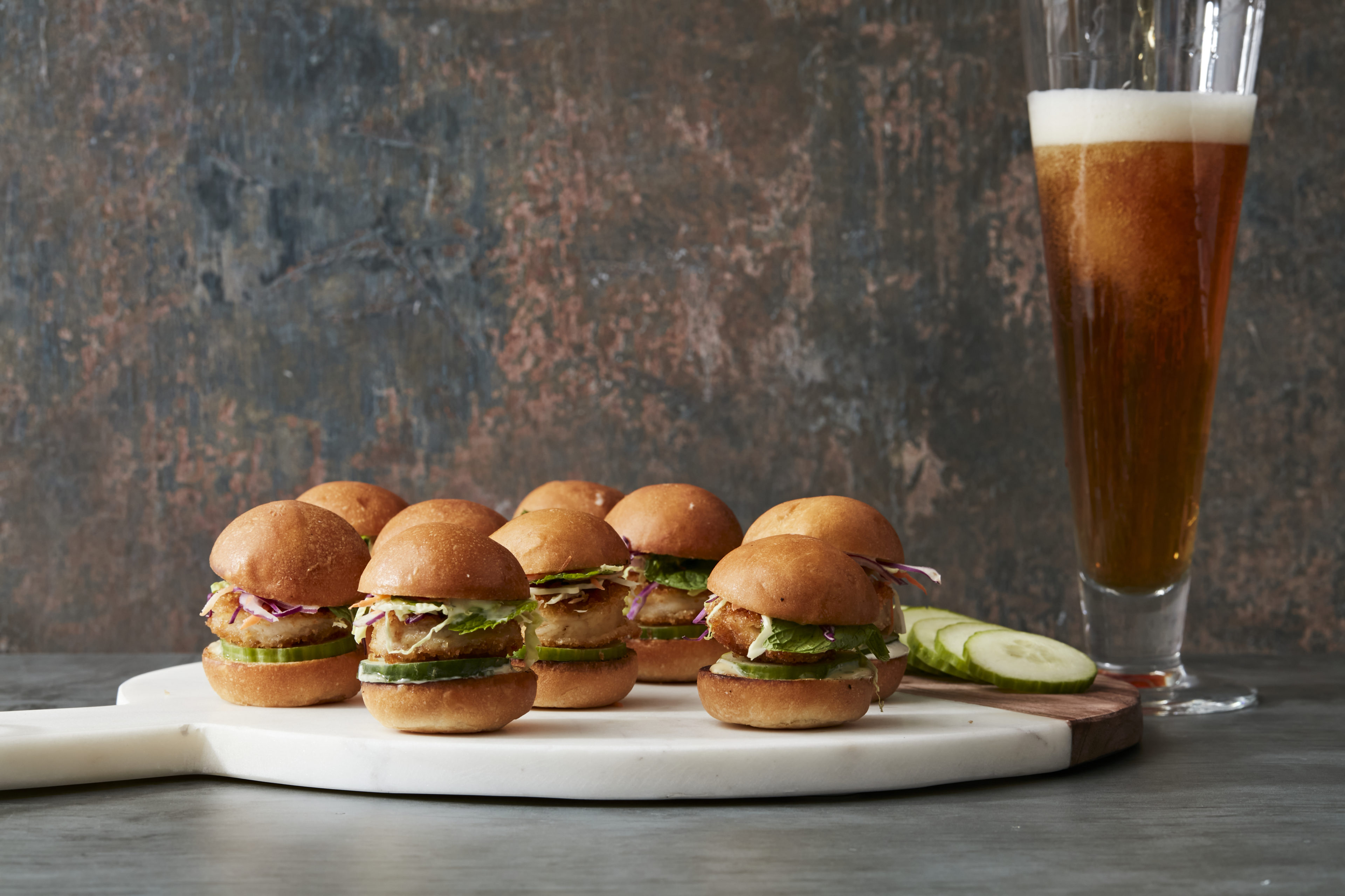Hors d'Oeuvr - Chicken Katsu Mini sliders
