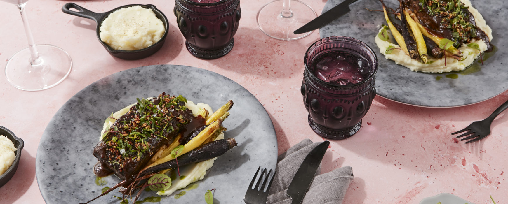 Braised Short Ribs and Pommes Puree