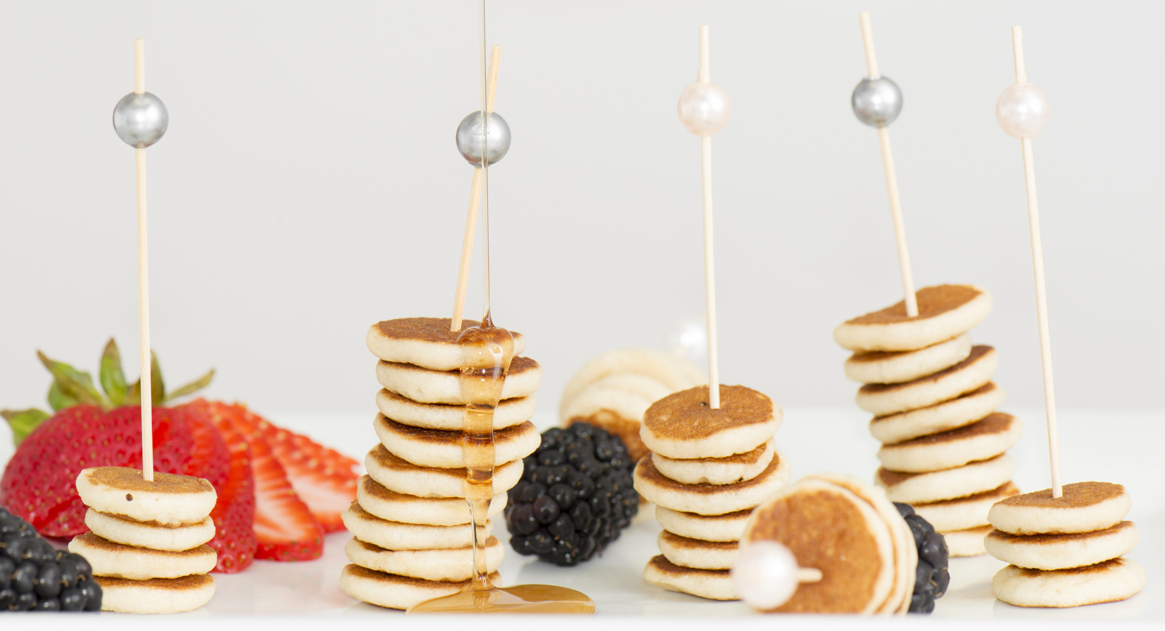 Mini stack of pancakes