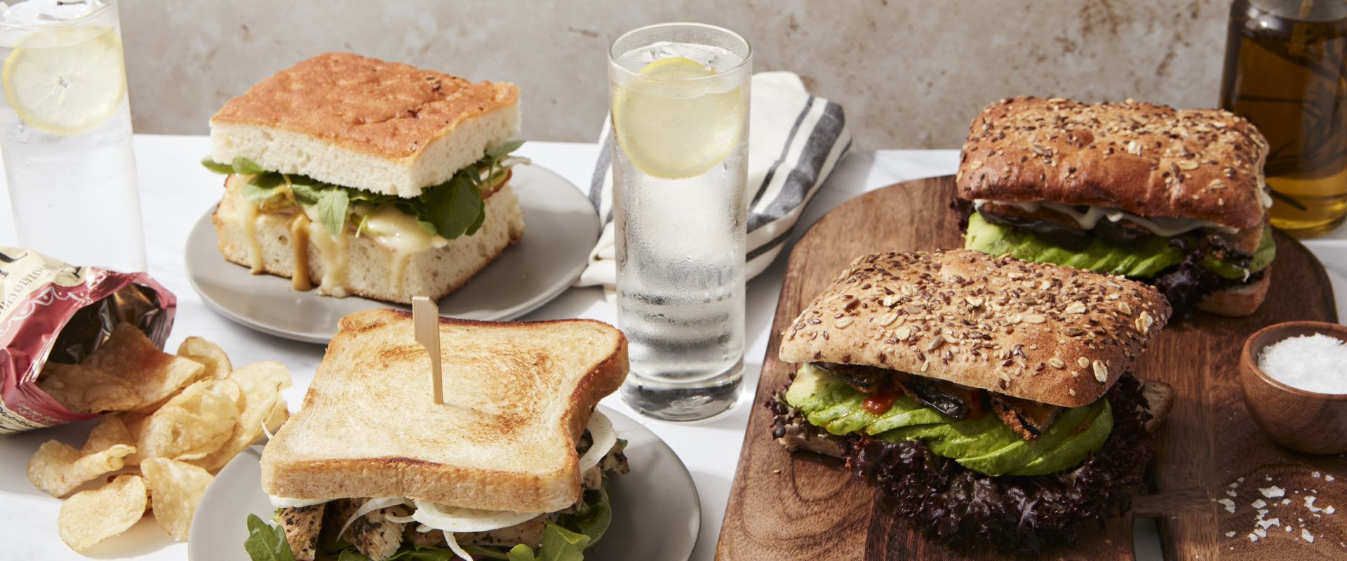 Office Lunch Sandwiches